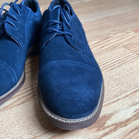 Carlo Morandi blue suede shoes - Picture 2 of 8